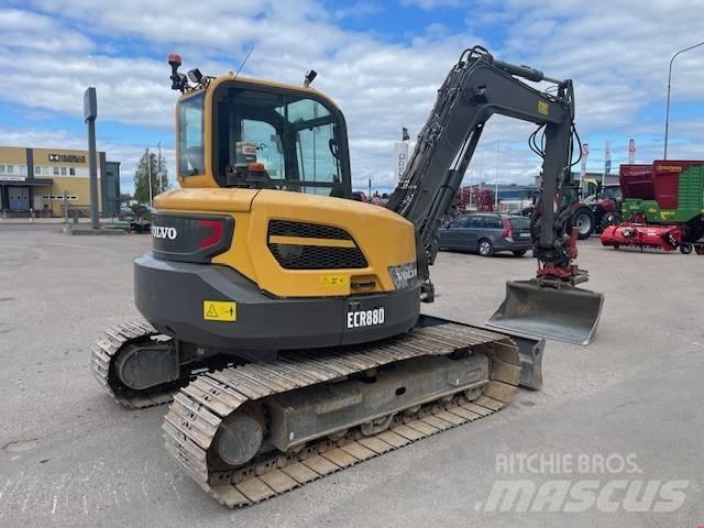 Volvo ECR 88 D Midigrävmaskiner 7t - 12t