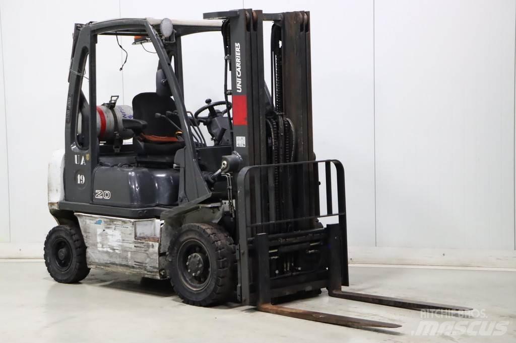 Nissan U1D2A20LQ Gasolmotviktstruckar