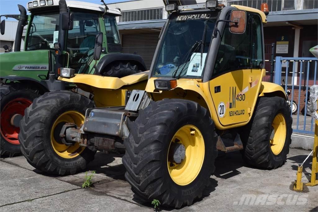 New Holland LM 430 Teleskop bomliftar