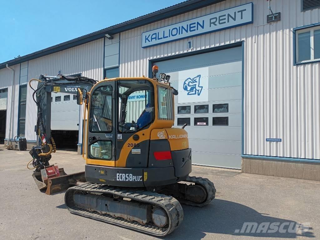 Volvo ECR 58 Minigrävare < 7t