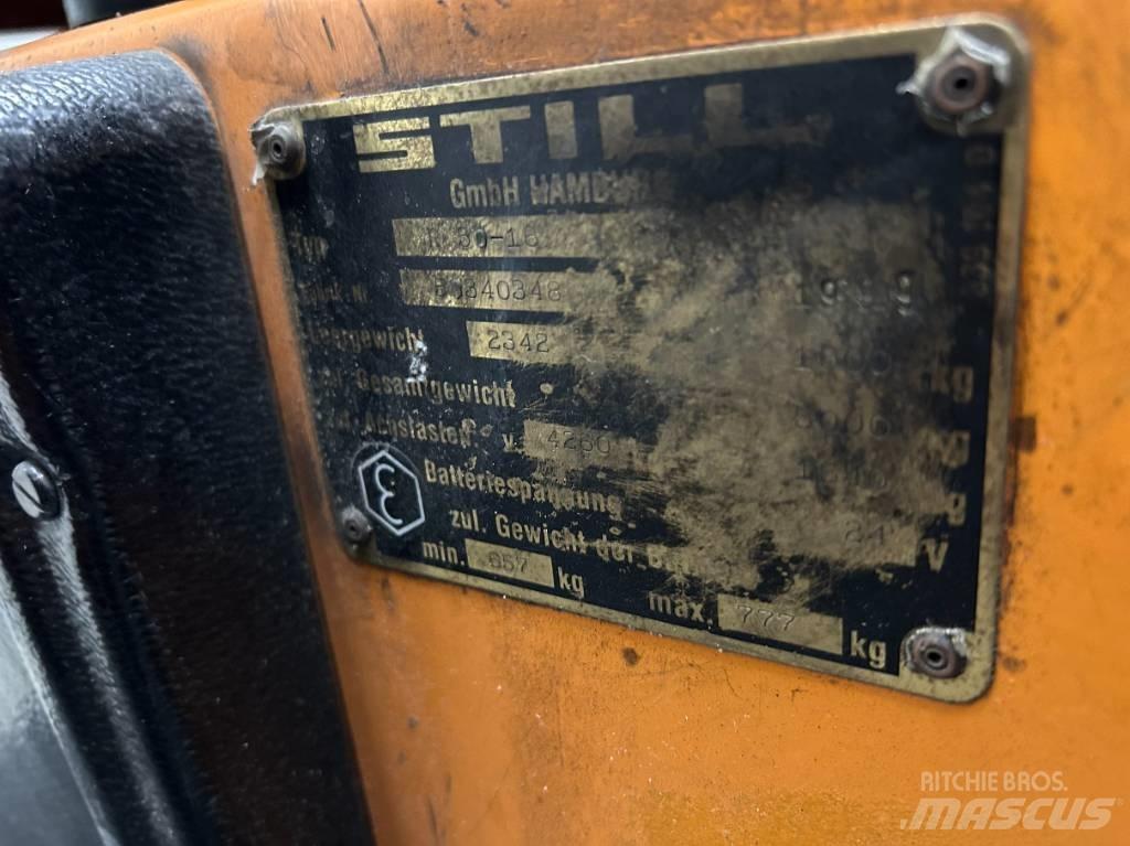 Still R50-16 Elmotviktstruckar