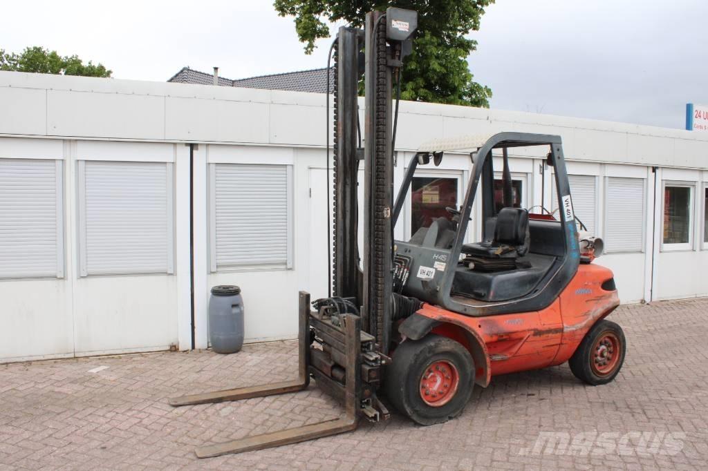 Linde H 45 T-600 Gasolmotviktstruckar