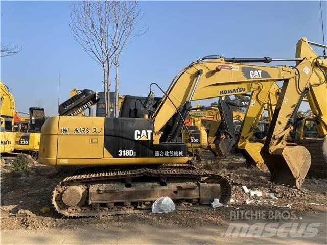 CAT 318D Bandgrävare