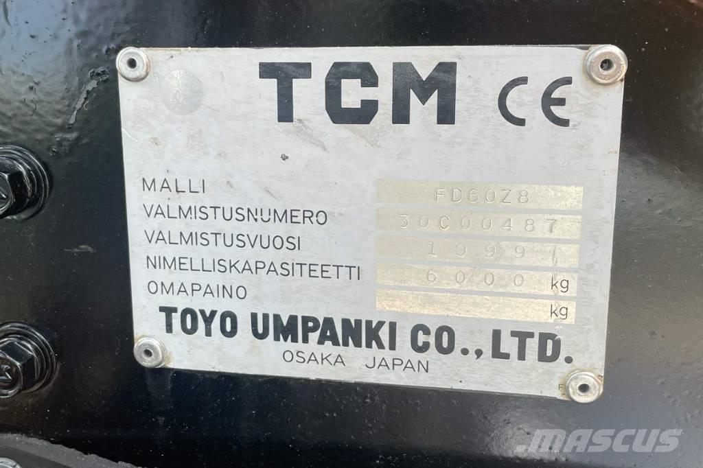 TCM FD 60 Dieselmotviktstruckar