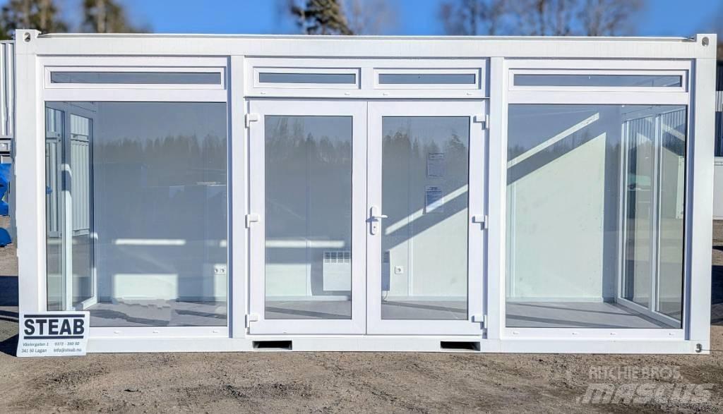 Containex IP GLAS 20 Byggbaracker