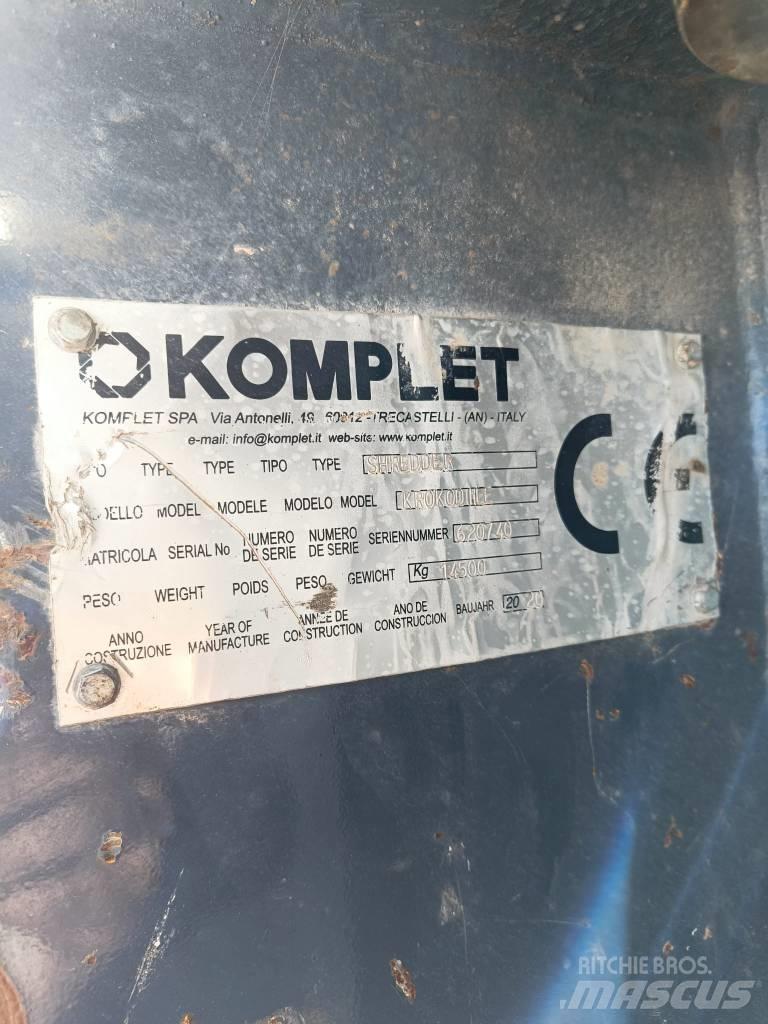 Komplet Krokodile Avfallsförstörare
