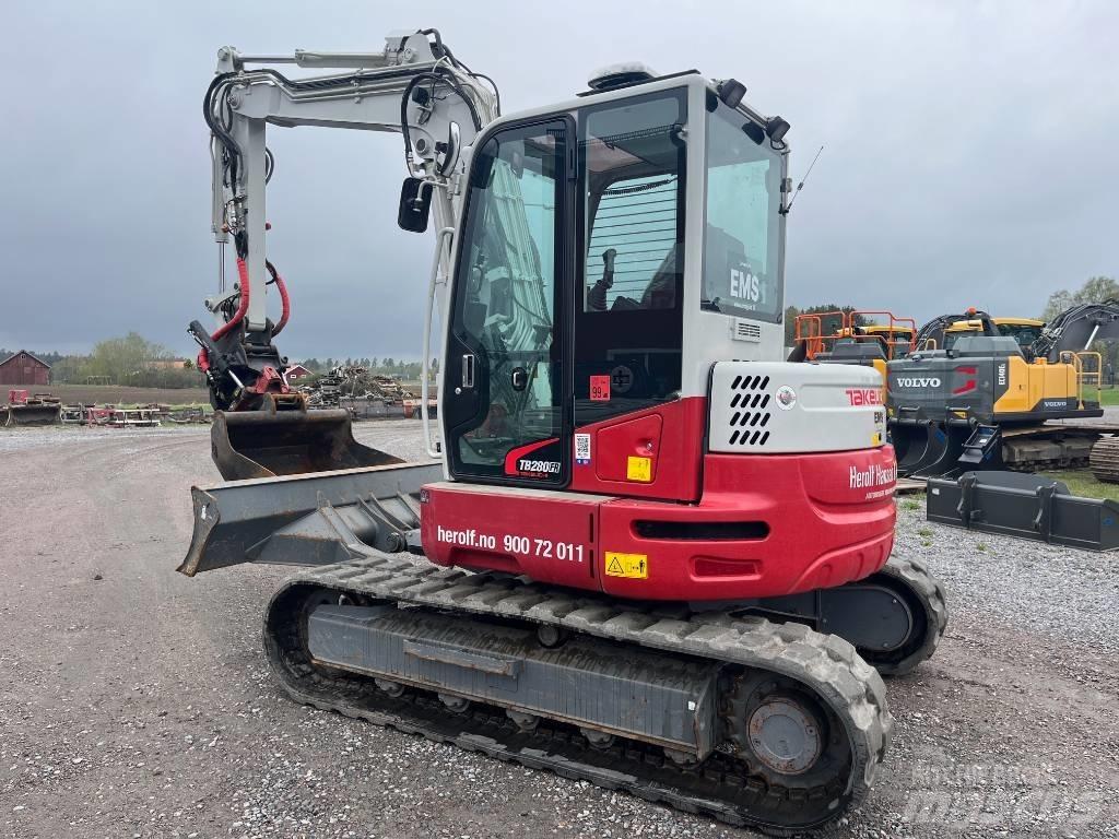 Takeuchi TB 280 FR Midigrävmaskiner 7t - 12t