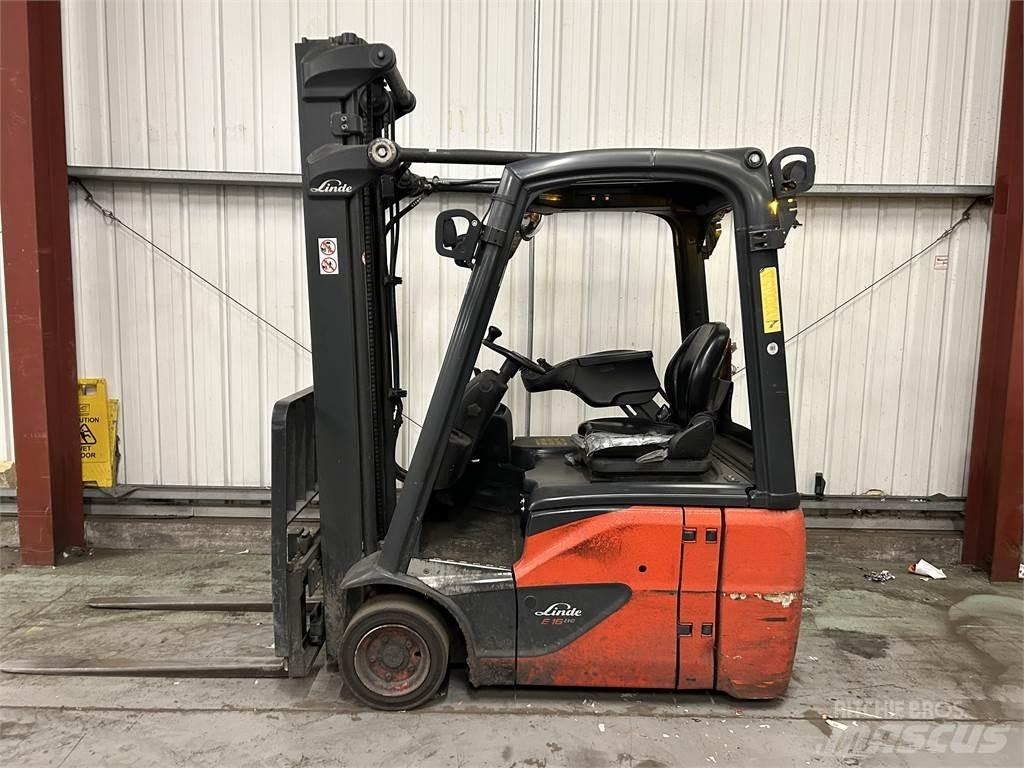 Linde E16C-02 Elmotviktstruckar