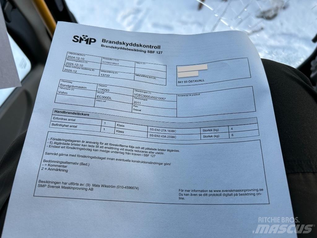 Volvo EC 300 D L Bandgrävare