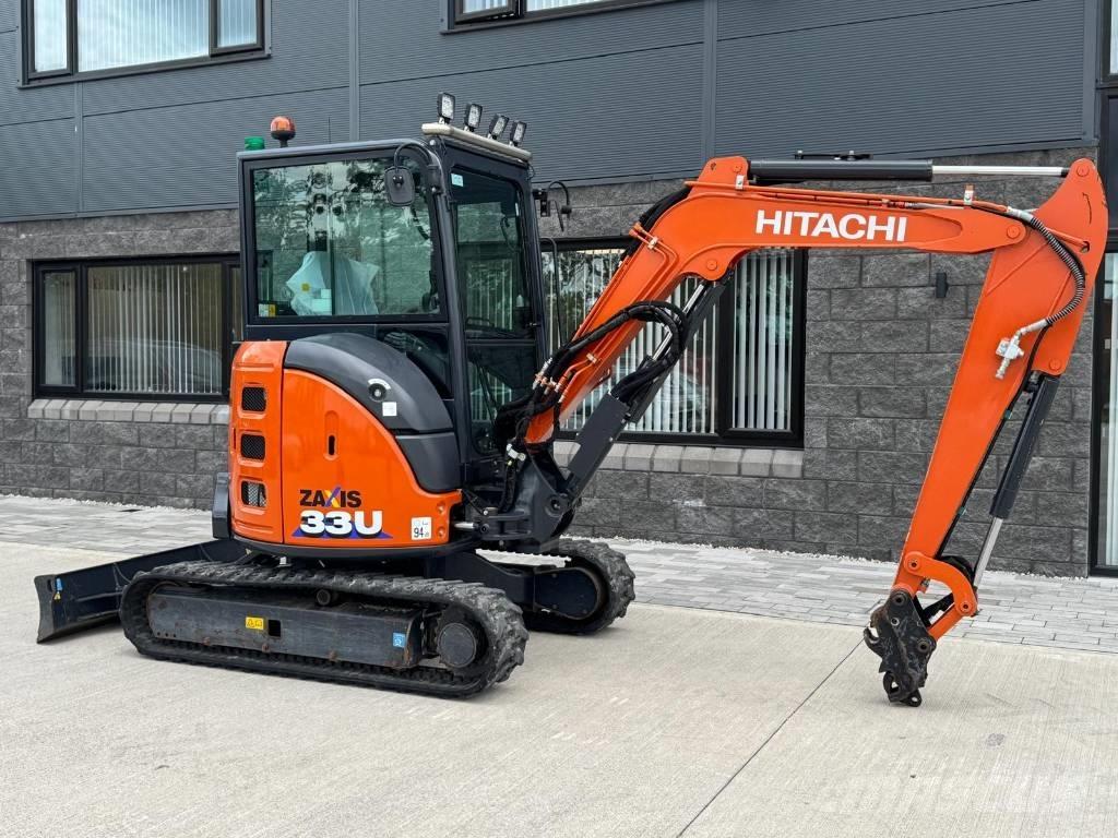 Hitachi ZX 33 U-6CLR Minigrävare < 7t