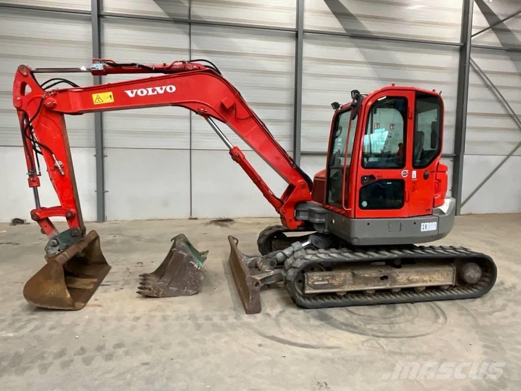 Volvo ECR 88 D Midigrävmaskiner 7t - 12t
