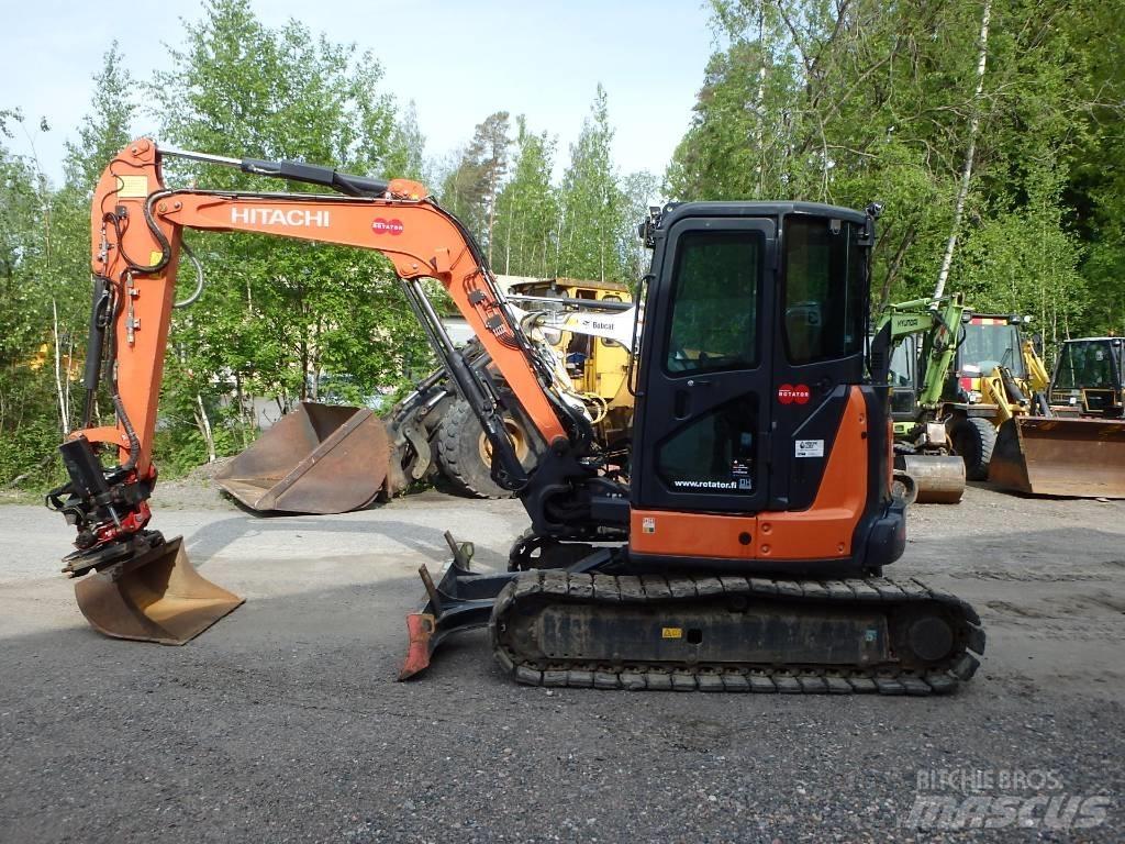 Hitachi ZX 55 U-5 A Minigrävare < 7t