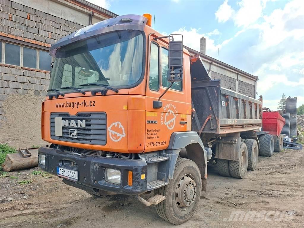 MAN 27.414 6X6 Tippbilar