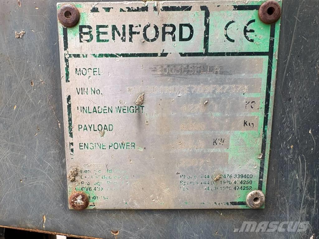 Benford 6000 Minidumprar