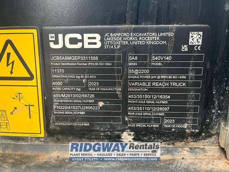 JCB 540-140 Teleskoplastare