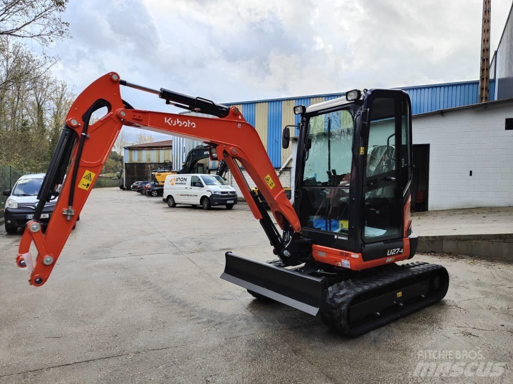 Kubota U 27-4 Minigrävare < 7t