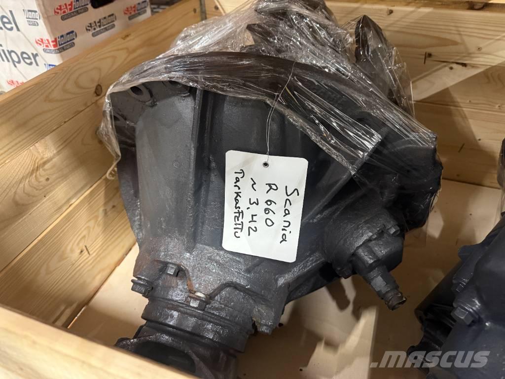 Scania R660 Hjulaxlar