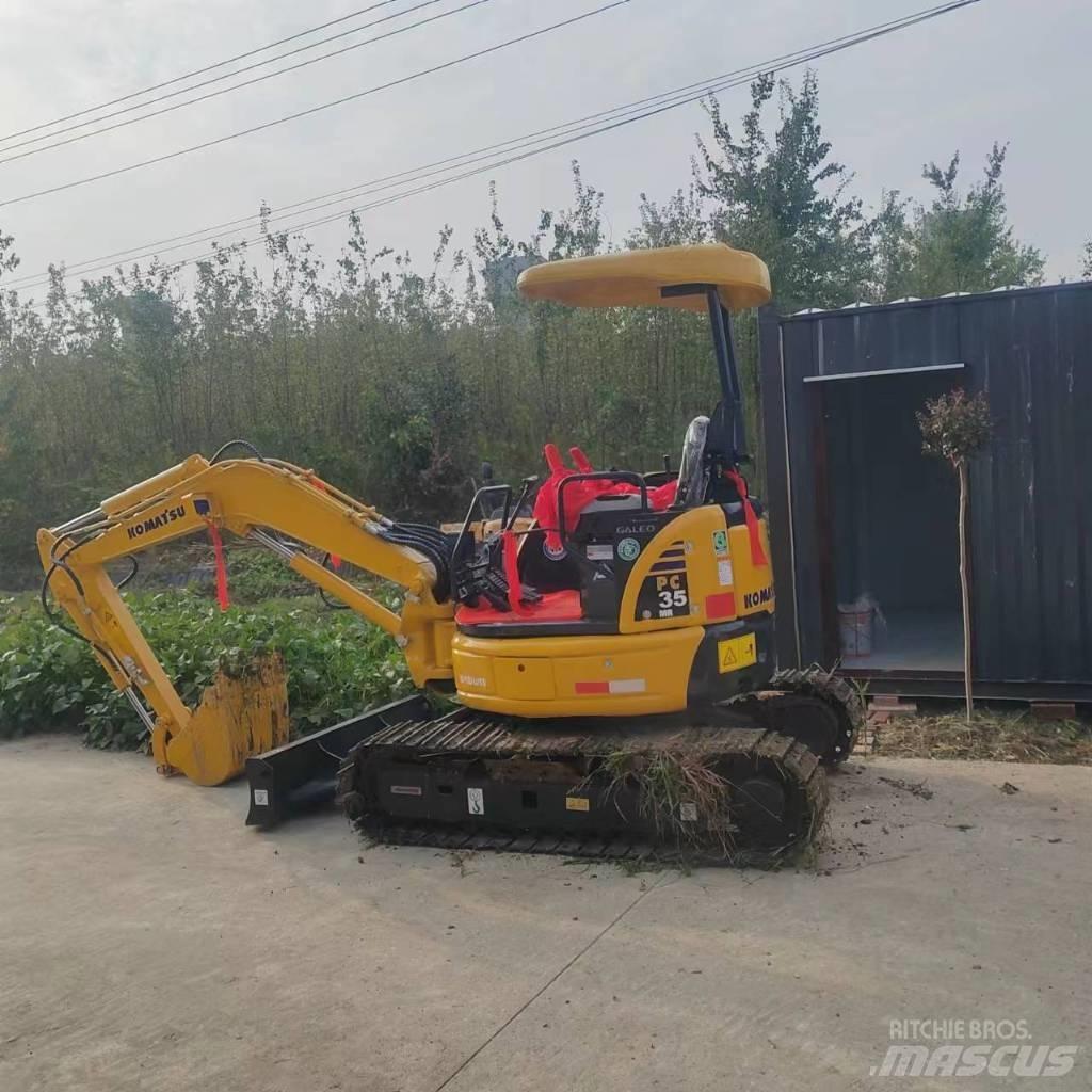 Komatsu PC 35 MR Minigrävare < 7t