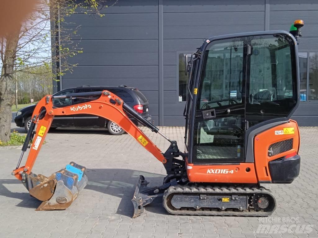 Kubota KX 016-4 Minigrävare < 7t