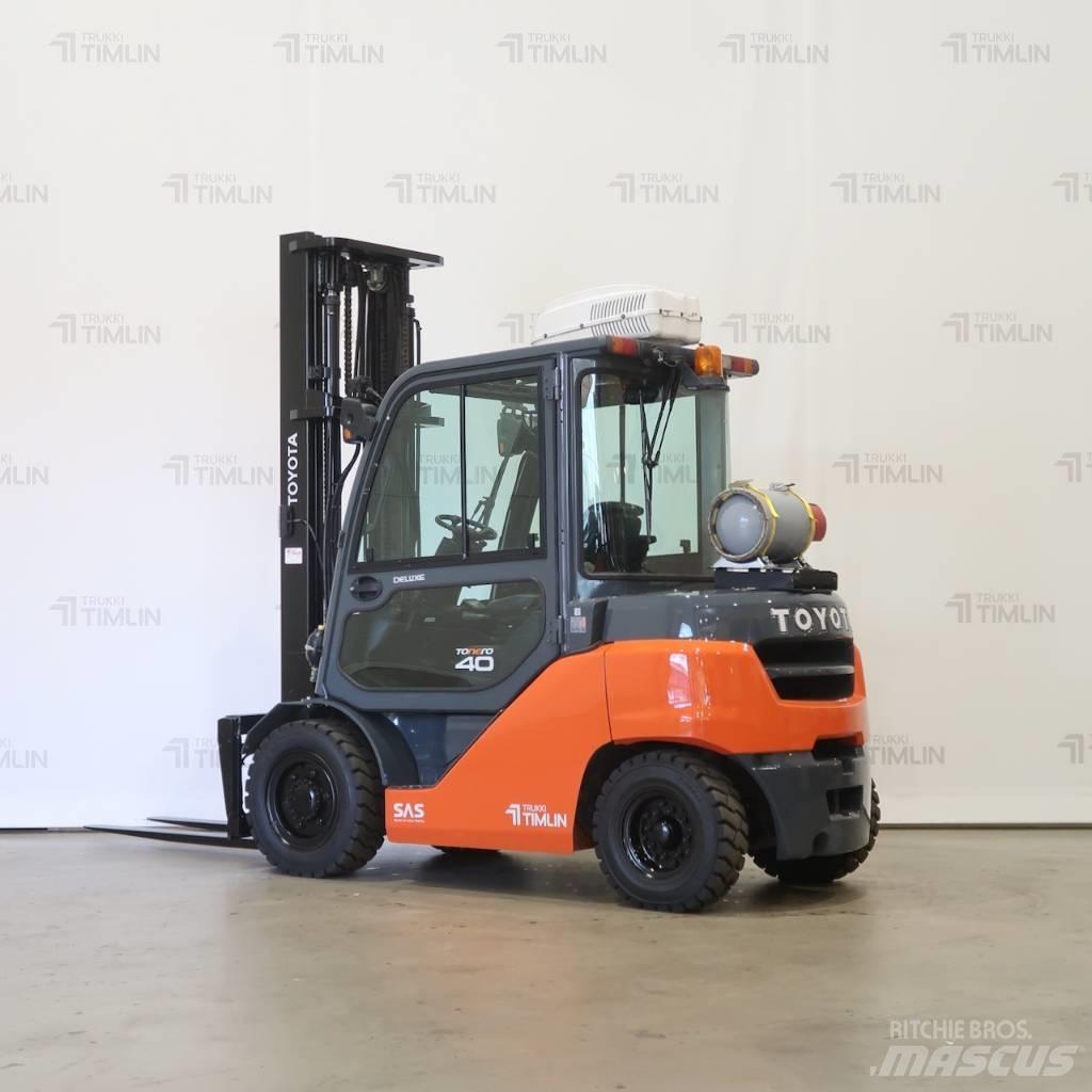 Toyota 8FG35N Gasolmotviktstruckar
