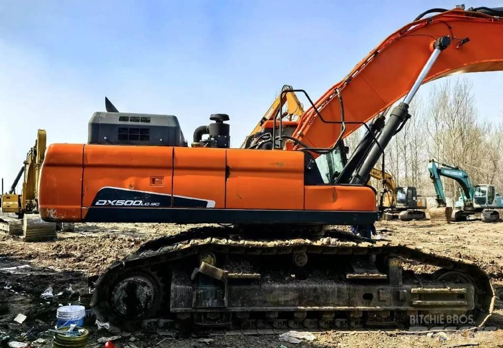 Doosan DX 420 LC Bandgrävare