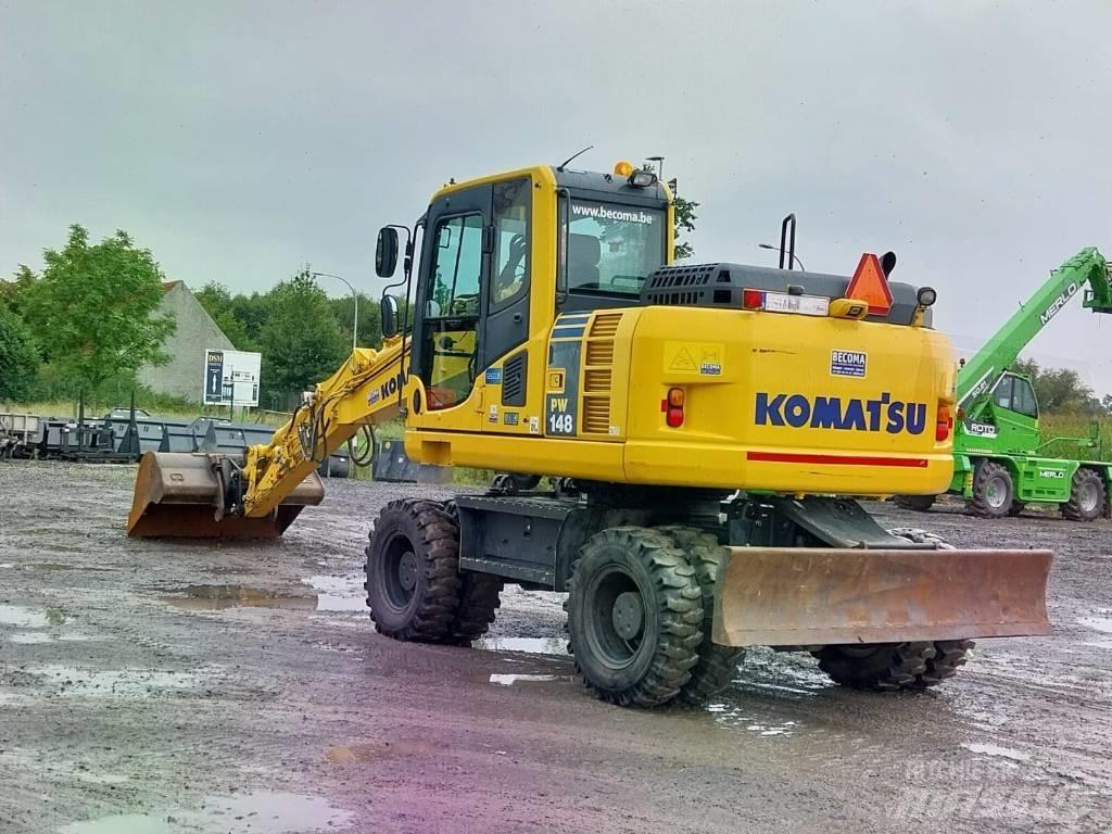 Komatsu PW 148-8 Hjulgrävare