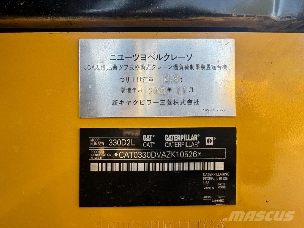 CAT 330D2L Bandgrävare