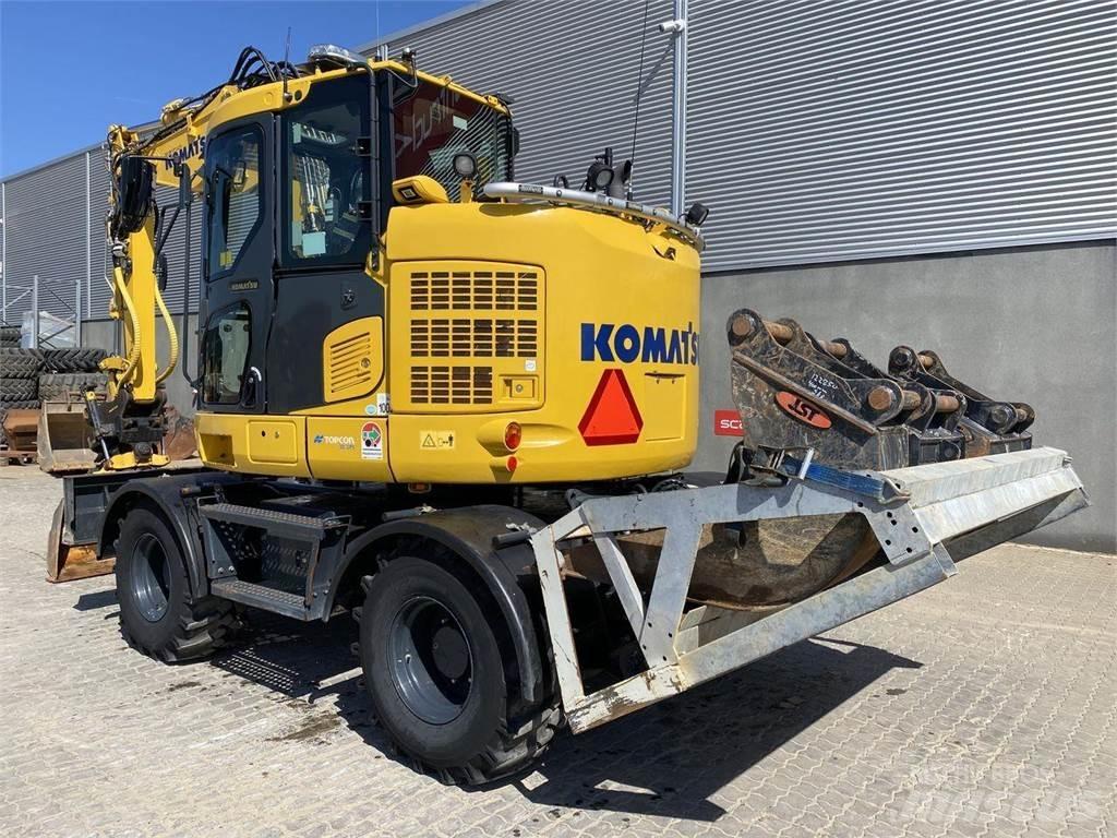 Komatsu PW118MR-11 Hjulgrävare