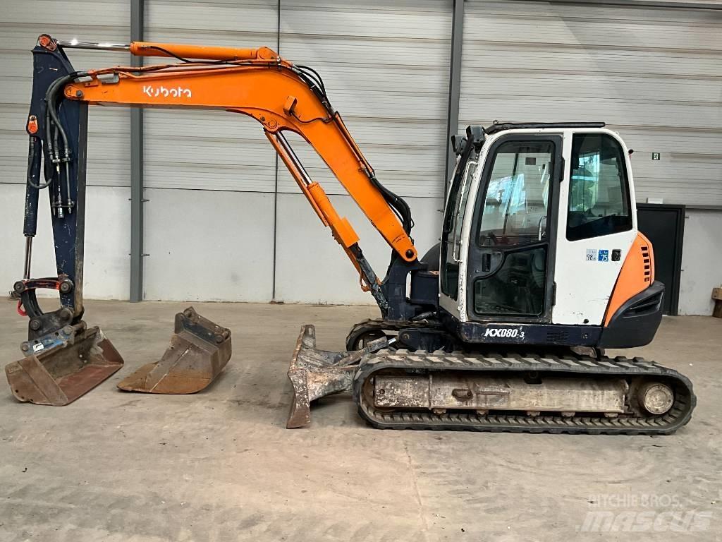 Kubota KX 080-3 Midigrävmaskiner 7t - 12t