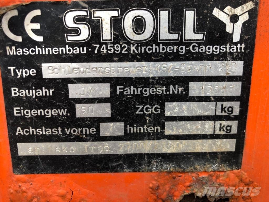 Stoll KSZ 35 Kompakttraktor-tillbehör