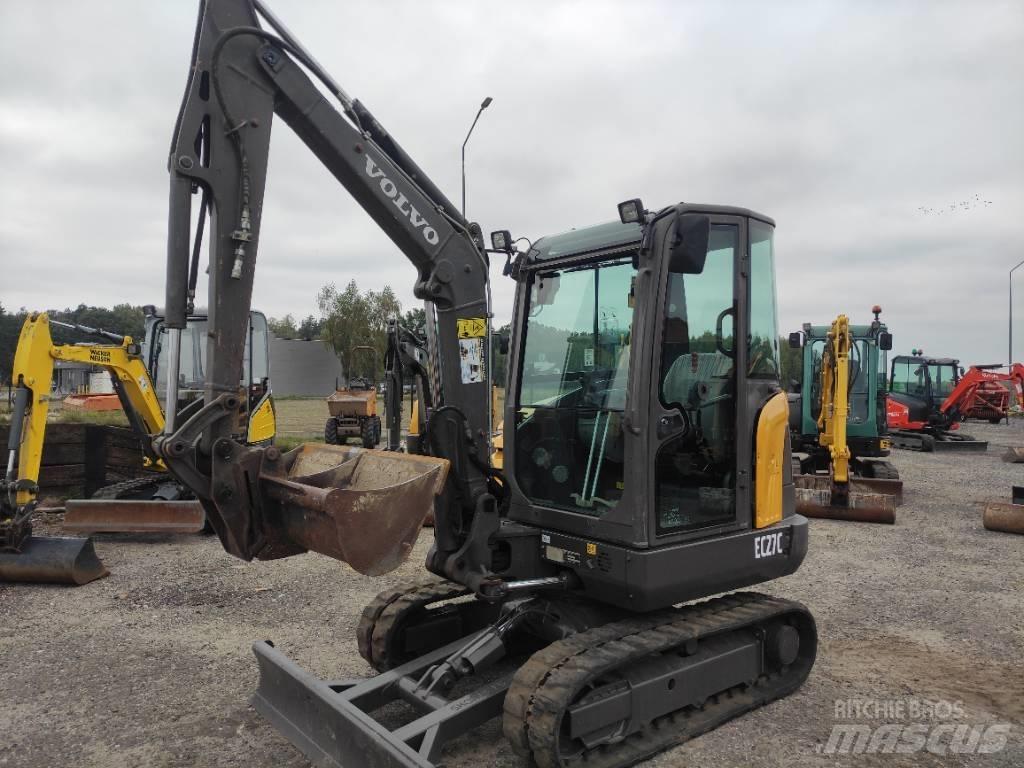 Volvo EC 27 C Minigrävare < 7t