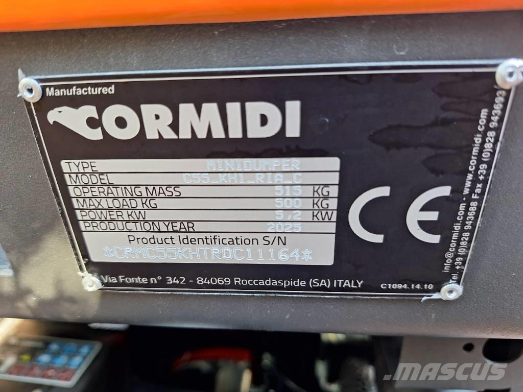 Cormidi C60 and C55 Banddumprar