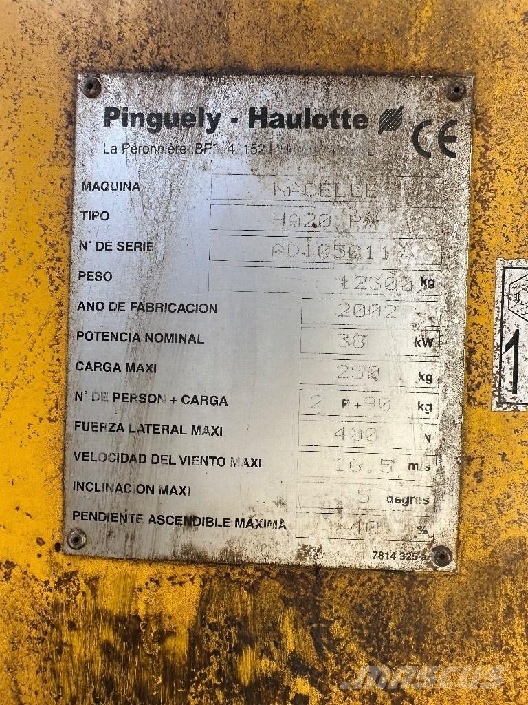 Haulotte HA 20 PX Bomliftar