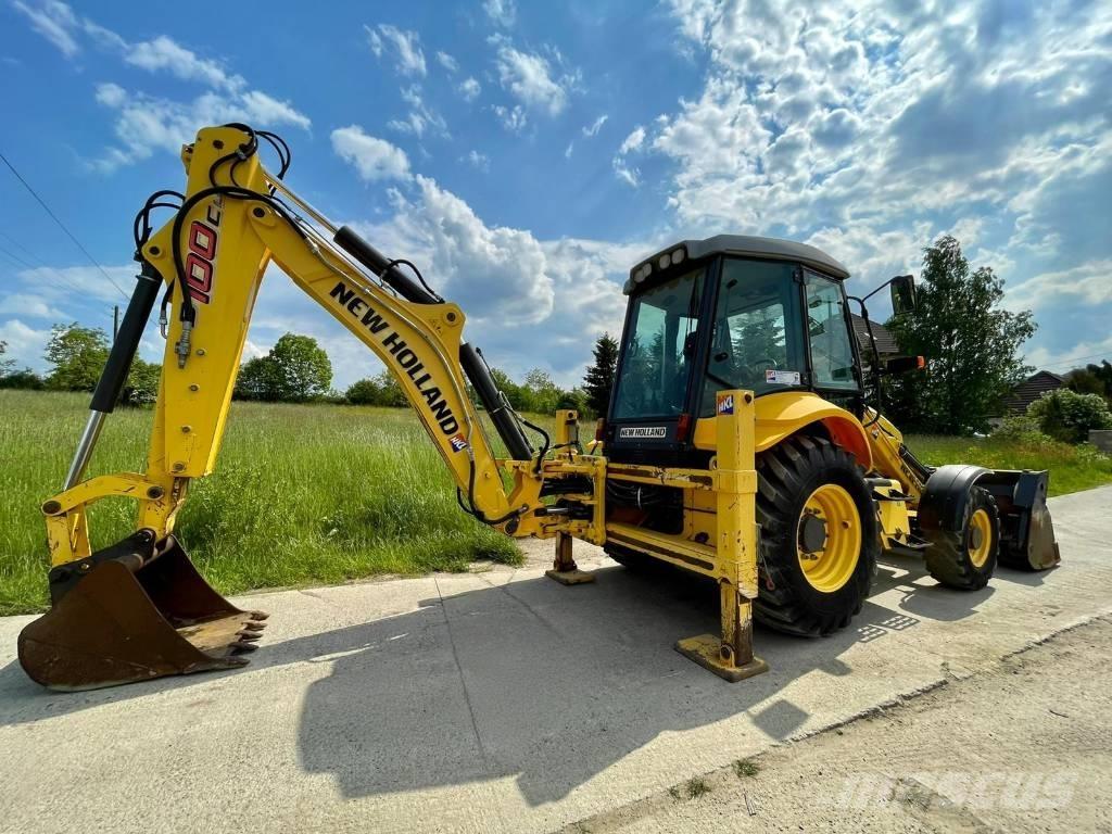 New Holland B 100 C Grävlastare