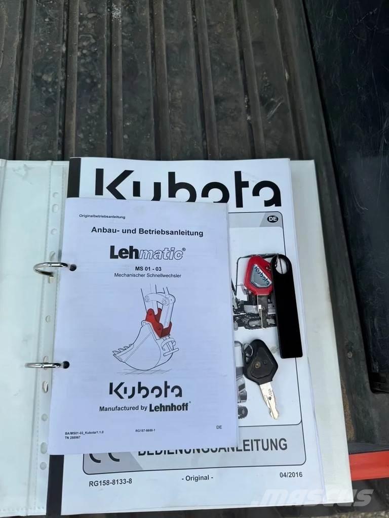 Kubota KX019-4 Minigrävare < 7t