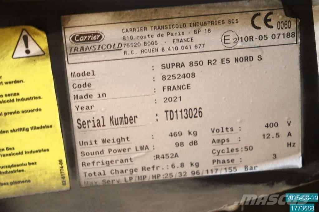 Mercedes-Benz Actros Skåpbilar Kyl/Frys/Värme