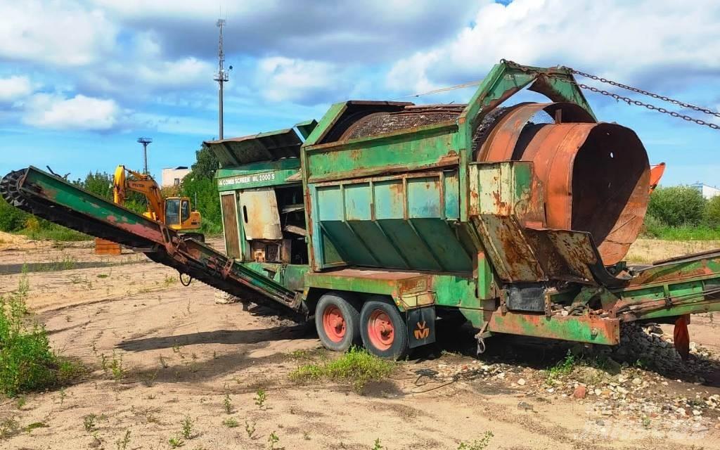  Combi screen ML2000S Trummor