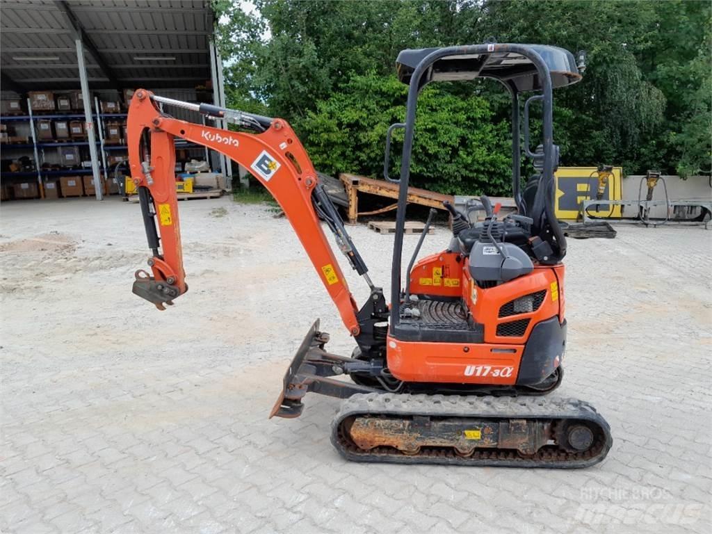 Kubota U17-3 Minigrävare < 7t