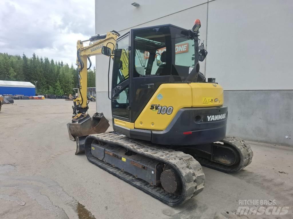 Yanmar SV 100-2A Midigrävmaskiner 7t - 12t