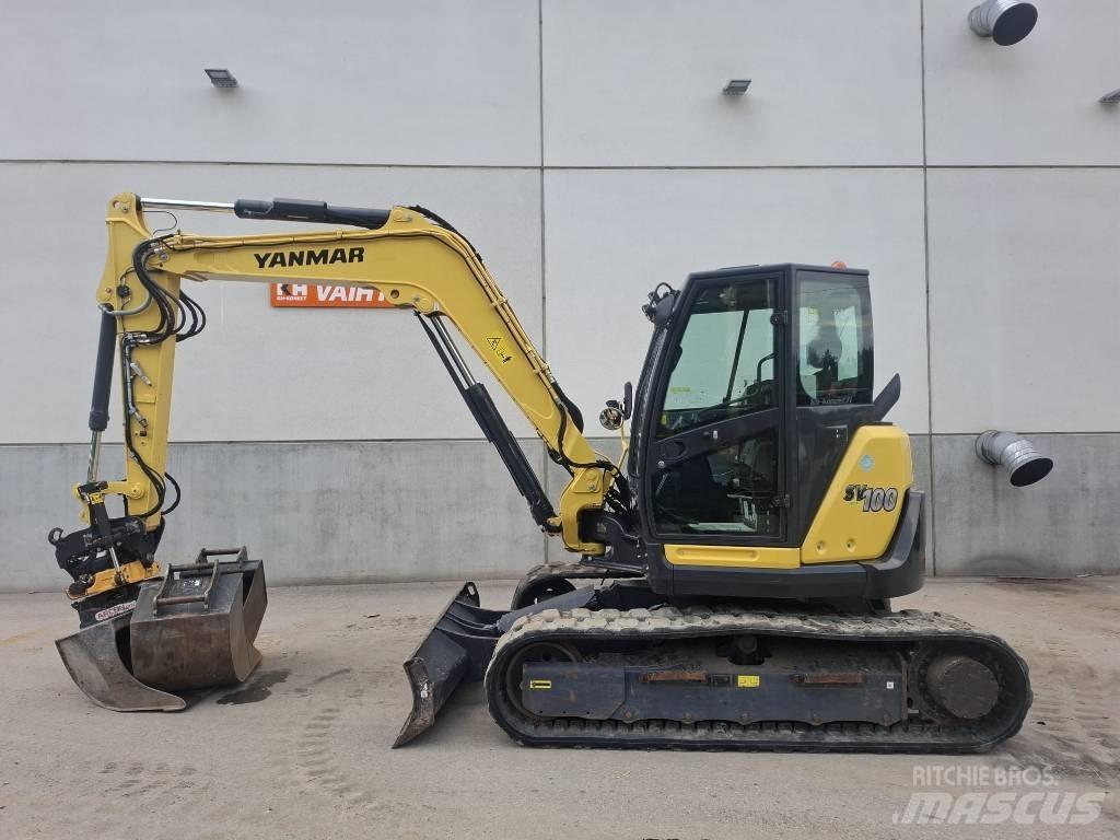 Yanmar SV 100-2A Midigrävmaskiner 7t - 12t