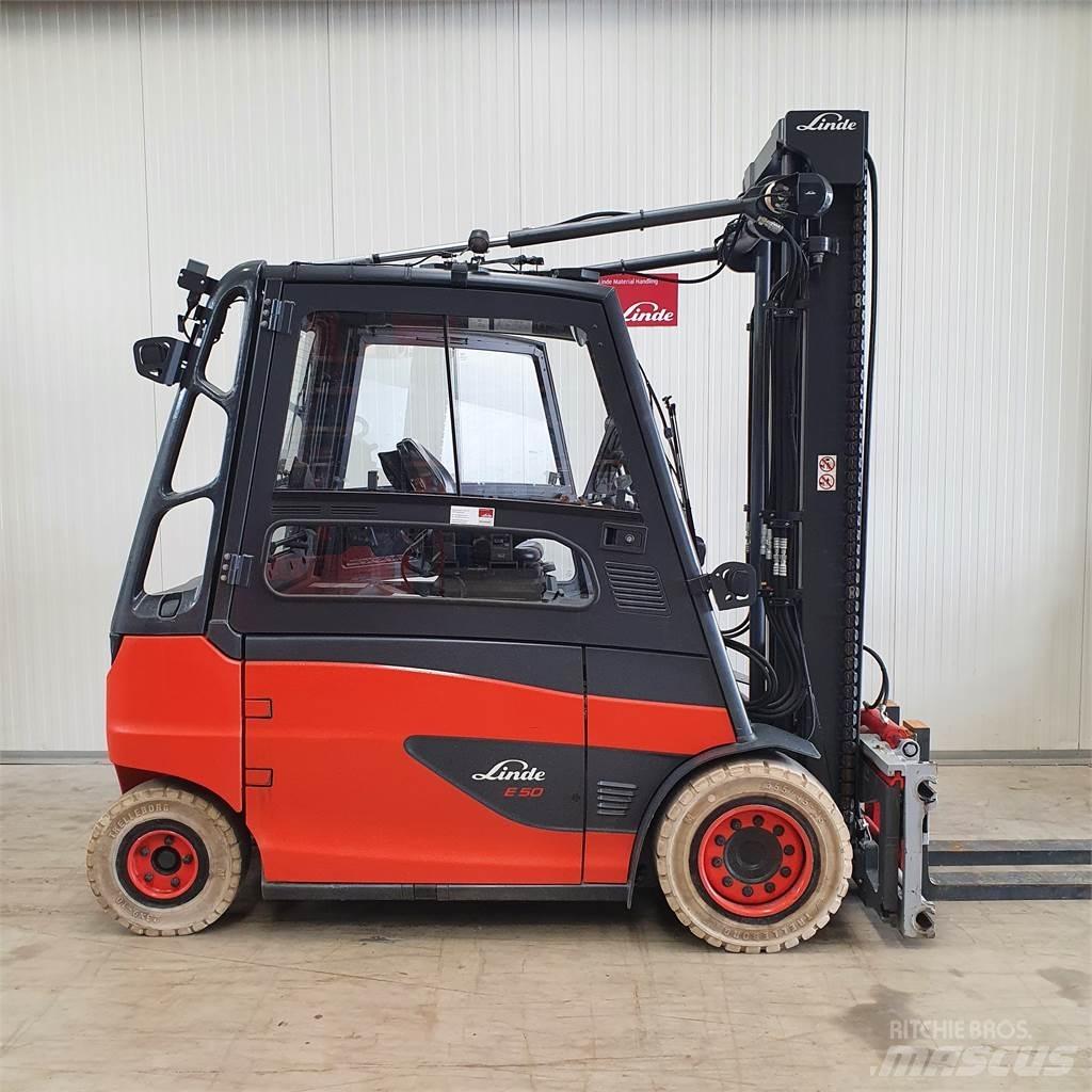 Linde E50HL Elmotviktstruckar