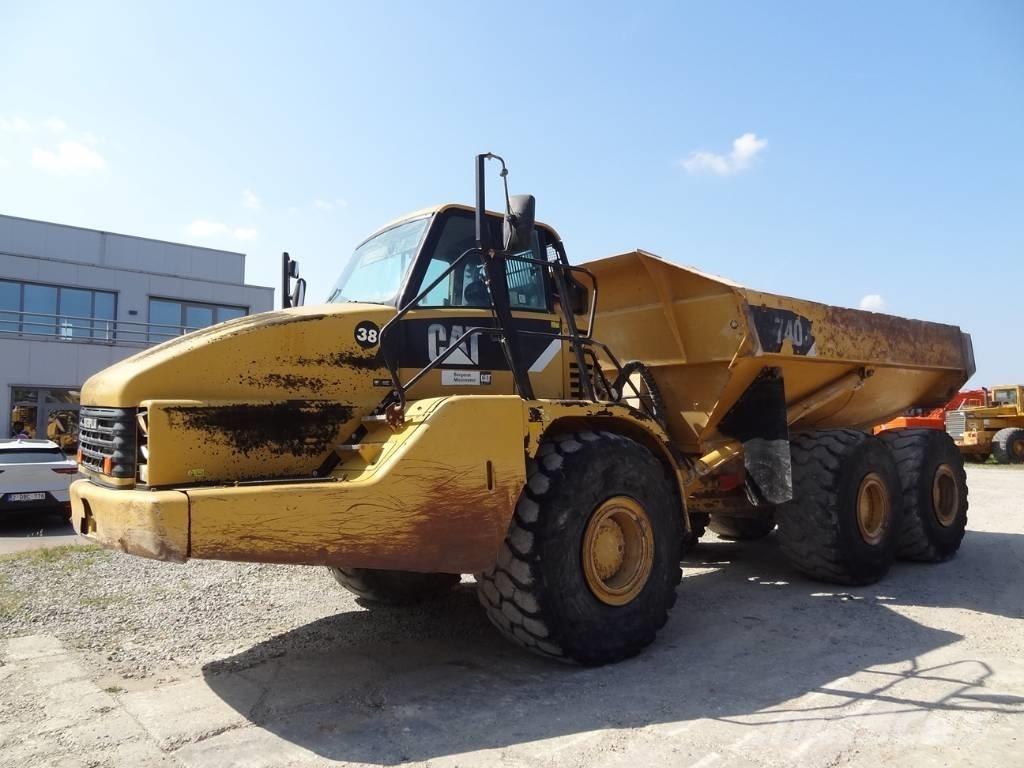CAT 740 Midjestyrd dumper