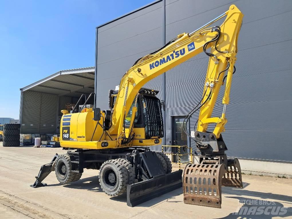 Komatsu PW148-10 Hjulgrävare