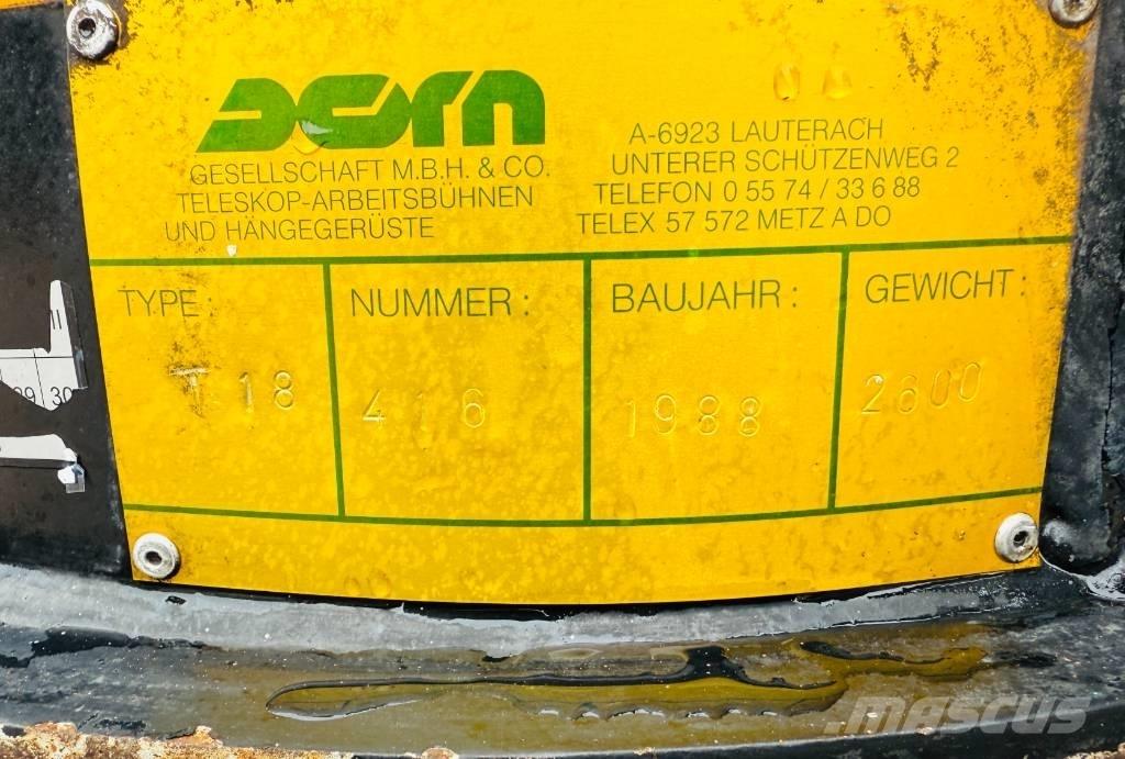  Dorn T18 Bomliftar