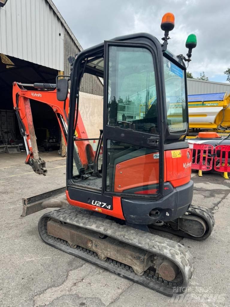Kubota U 27-4 Minigrävare < 7t