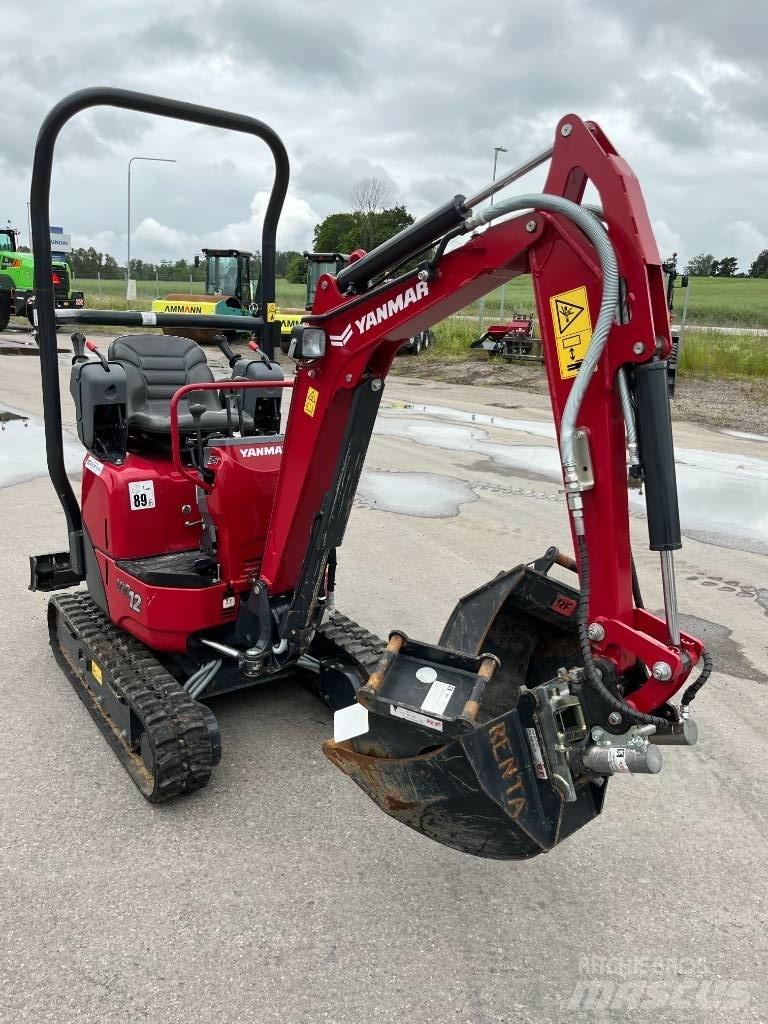 Yanmar Vio 12 Minigrävare < 7t