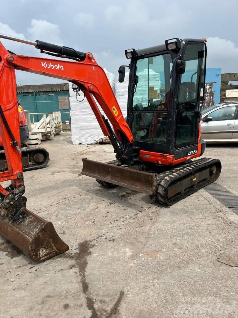 Kubota U 27-4 Minigrävare < 7t