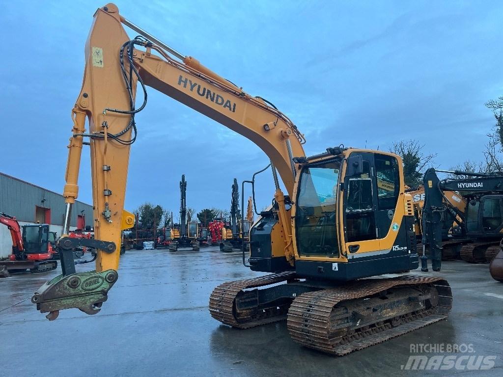 Hyundai R125LCR-9A Bandgrävare