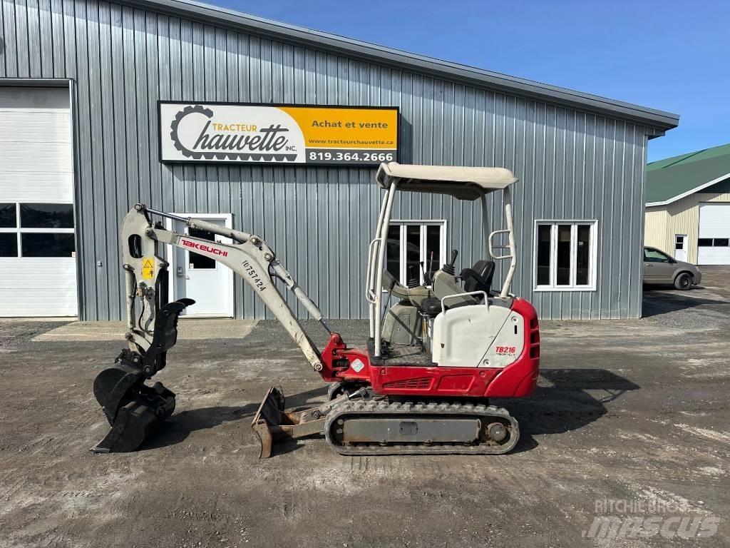 Takeuchi TB 216 Minigrävare < 7t