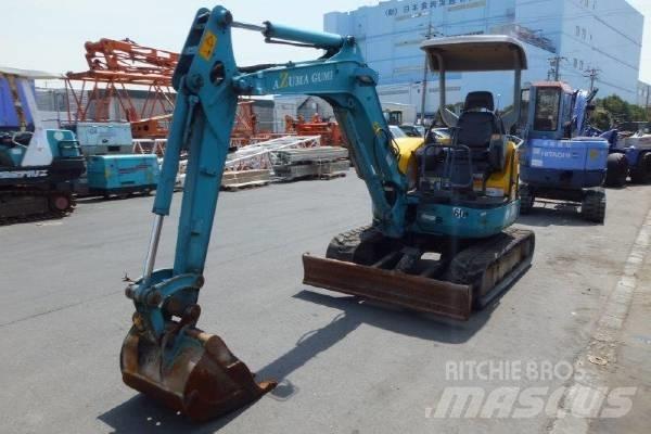 Kubota U-30-3S Minigrävare < 7t